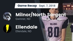 Recap: Milnor/North Sargent  vs. Ellendale  2018