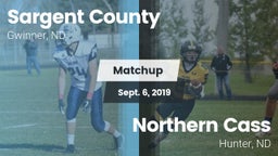 Matchup: Milnor/North Sargent vs. Northern Cass  2019