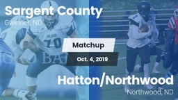 Matchup: Milnor/North Sargent vs. Hatton/Northwood  2019