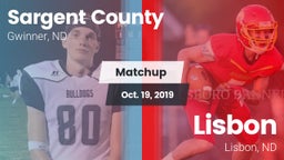 Matchup: Milnor/North Sargent vs. Lisbon  2019