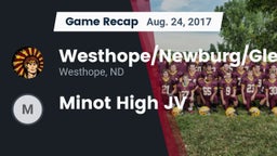 Recap: Westhope/Newburg/Glenburn  vs. Minot High JV 2017