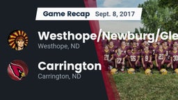 Recap: Westhope/Newburg/Glenburn  vs. Carrington  2017