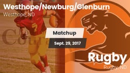 Matchup: Westhope/Newburg/Gle vs. Rugby  2017