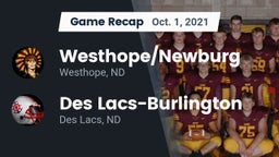 Recap: Westhope/Newburg  vs. Des Lacs-Burlington  2021