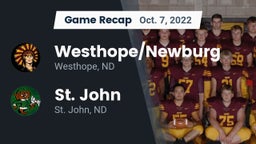 Recap: Westhope/Newburg  vs. St. John  2022