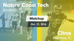 Matchup: Nature Coast Tech vs. Citrus  2016