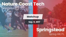 Matchup: Nature Coast Tech vs. Springstead  2017