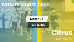 Matchup: Nature Coast Tech vs. Citrus  2017
