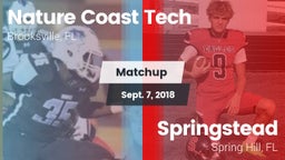 Matchup: Nature Coast Tech vs. Springstead  2018