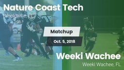 Matchup: Nature Coast Tech vs. Weeki Wachee  2018
