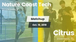 Matchup: Nature Coast Tech vs. Citrus  2018