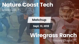 Matchup: Nature Coast Tech vs. Wiregrass Ranch  2019