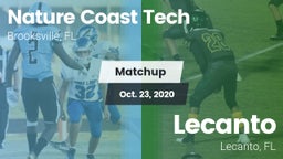 Matchup: Nature Coast Tech vs. Lecanto  2020