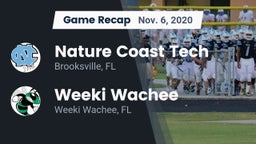 Recap: Nature Coast Tech  vs. Weeki Wachee  2020