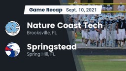 Recap: Nature Coast Tech  vs. Springstead  2021