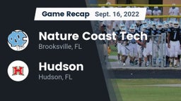 Recap: Nature Coast Tech  vs. Hudson  2022