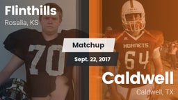 Matchup: Flinthills vs. Caldwell  2017