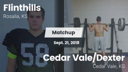 Matchup: Flinthills vs. Cedar Vale/Dexter  2018