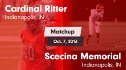Matchup: Cardinal Ritter vs. Scecina Memorial  2016