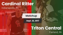 Matchup: Cardinal Ritter vs. Triton Central  2017