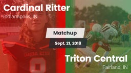 Matchup: Cardinal Ritter vs. Triton Central  2018