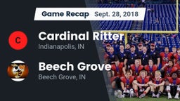 Recap: Cardinal Ritter  vs. Beech Grove  2018