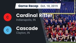 Recap: Cardinal Ritter  vs. Cascade  2019