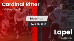 Matchup: Cardinal Ritter vs. Lapel  2020