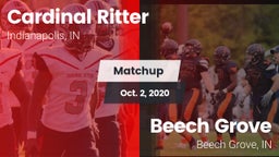 Matchup: Cardinal Ritter vs. Beech Grove  2020