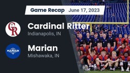 Recap: Cardinal Ritter  vs. Marian  2023