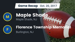 Recap: Maple Shade  vs. Florence Township Memorial  2017