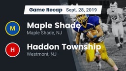Recap: Maple Shade  vs. Haddon Township  2019
