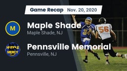 Recap: Maple Shade  vs. Pennsville Memorial  2020