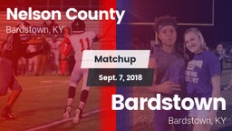 Matchup: Nelson County vs. Bardstown  2018