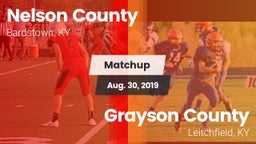 Matchup: Nelson County vs. Grayson County  2019