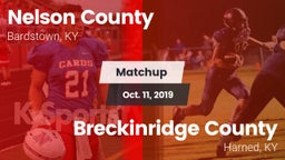 Matchup: Nelson County vs. Breckinridge County  2019