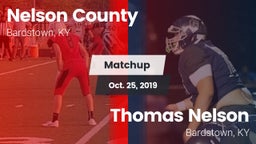 Matchup: Nelson County vs. Thomas Nelson  2019
