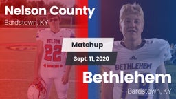 Matchup: Nelson County vs. Bethlehem  2020