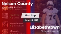 Matchup: Nelson County vs. Elizabethtown  2020