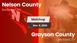 Matchup: Nelson County vs. Grayson County  2020