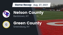 Recap: Nelson County  vs. Green County  2021