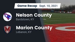 Recap: Nelson County  vs. Marion County  2021