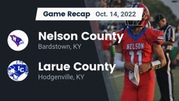 Recap: Nelson County  vs. Larue County  2022