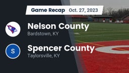 Recap: Nelson County  vs. Spencer County  2023