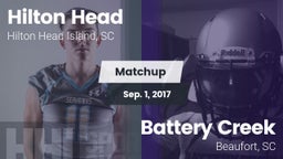 Matchup: Hilton Head vs. Battery Creek  2017