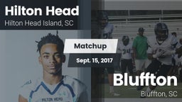 Matchup: Hilton Head vs. Bluffton  2017