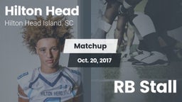 Matchup: Hilton Head vs. RB Stall 2017
