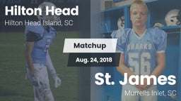 Matchup: Hilton Head vs. St. James  2018