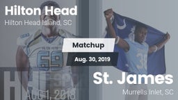 Matchup: Hilton Head vs. St. James  2019