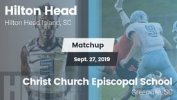 Matchup: Hilton Head vs. Christ Church Episcopal School 2019